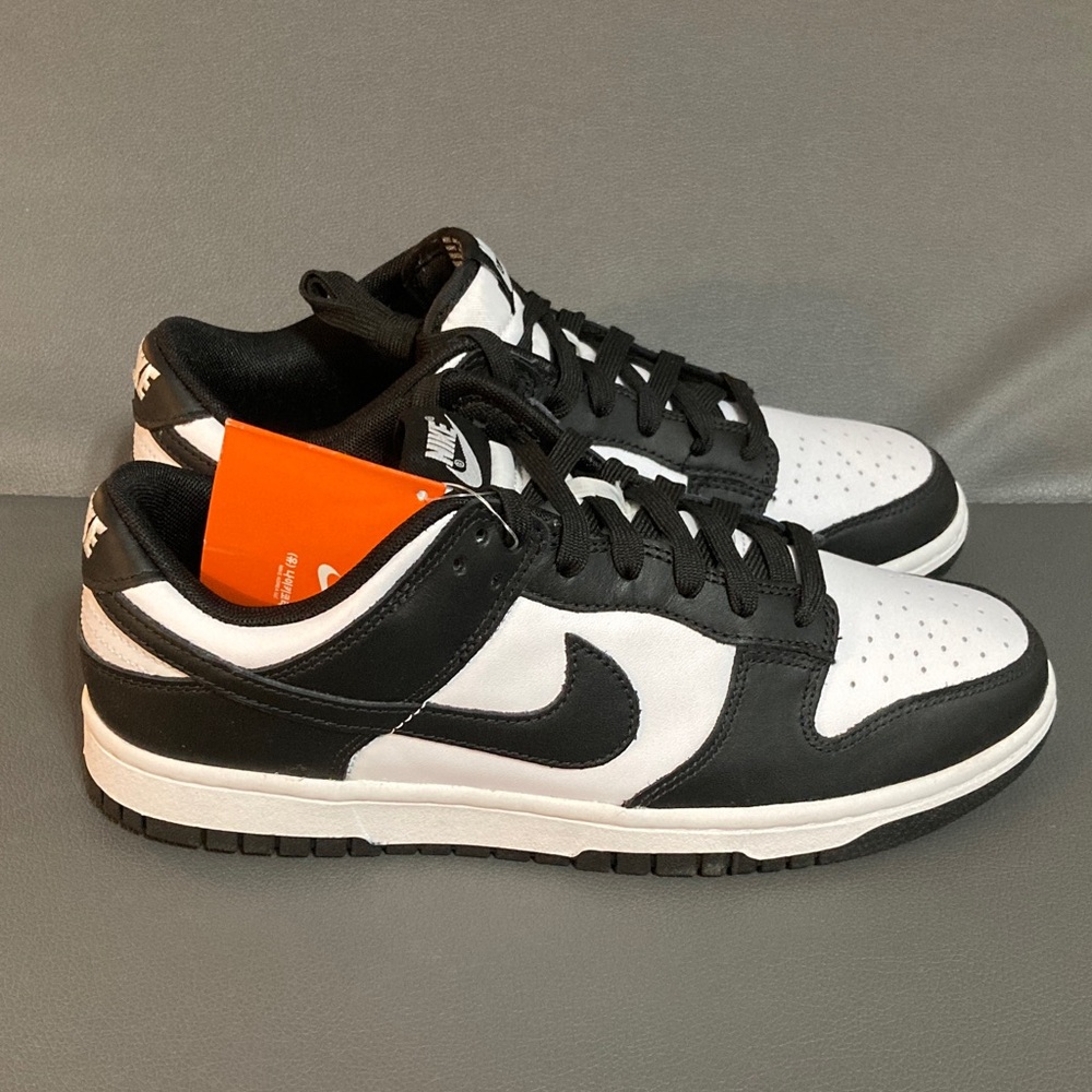 Nike Dunk Low Retro Black White “Pandas” mens 8 - Picture 2 of 7